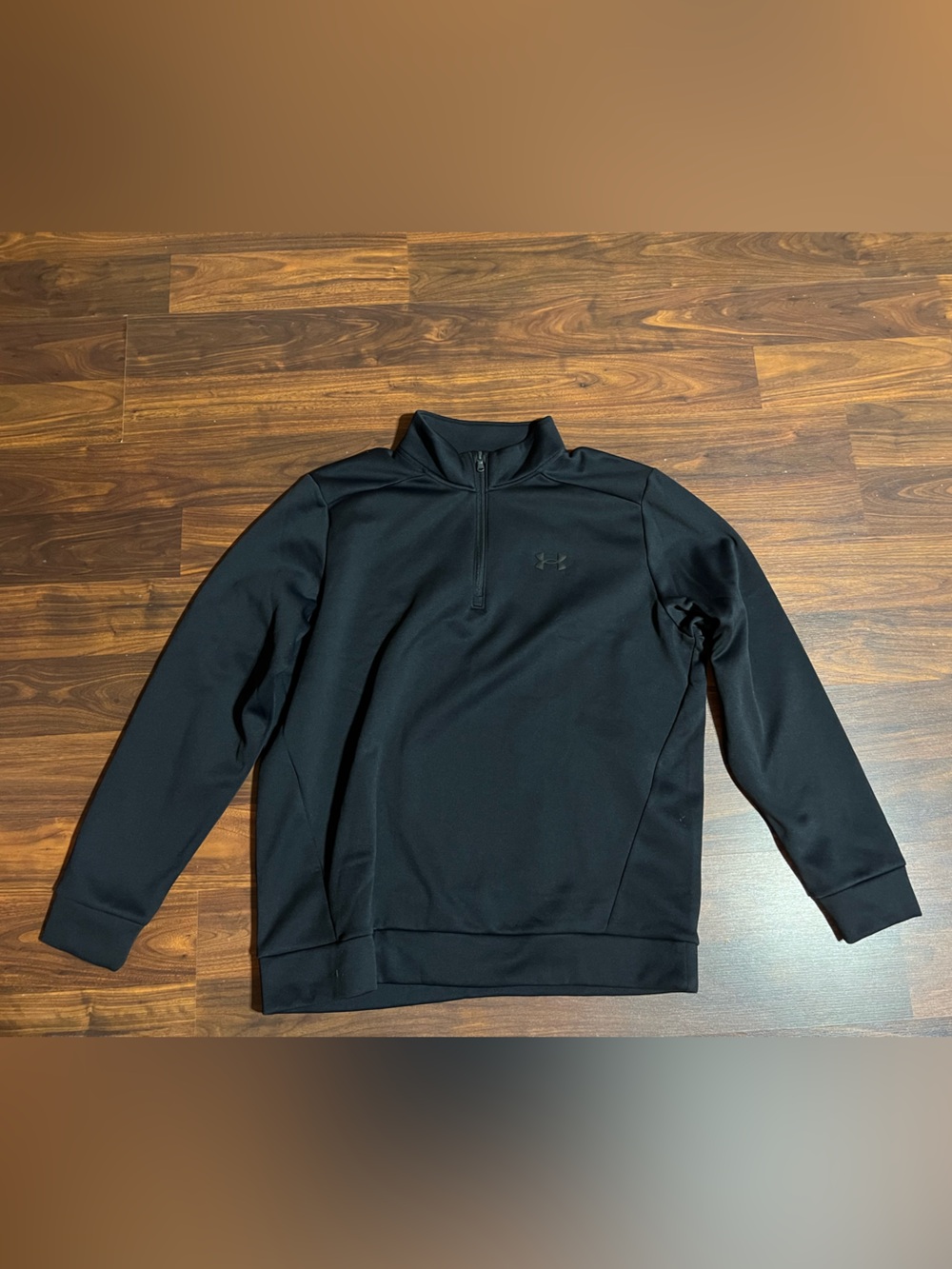 Under Armour Black Men's 1/4 Zip Performance Pullover